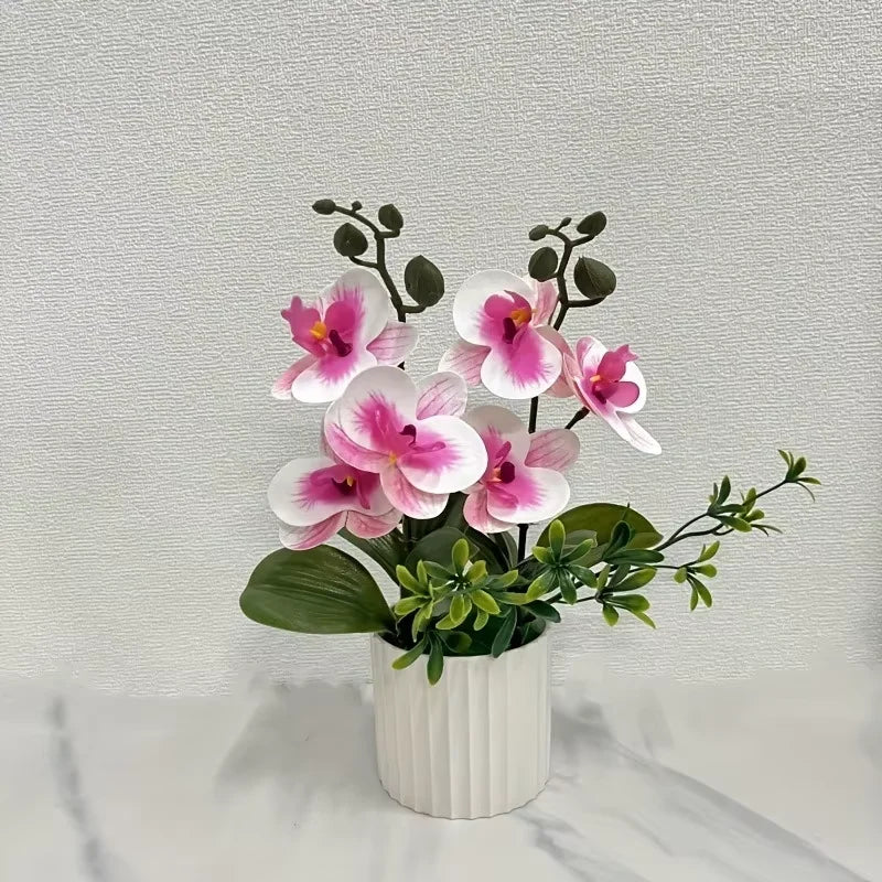 Artificial Butterfly Orchid Stem 38in - additional view 37