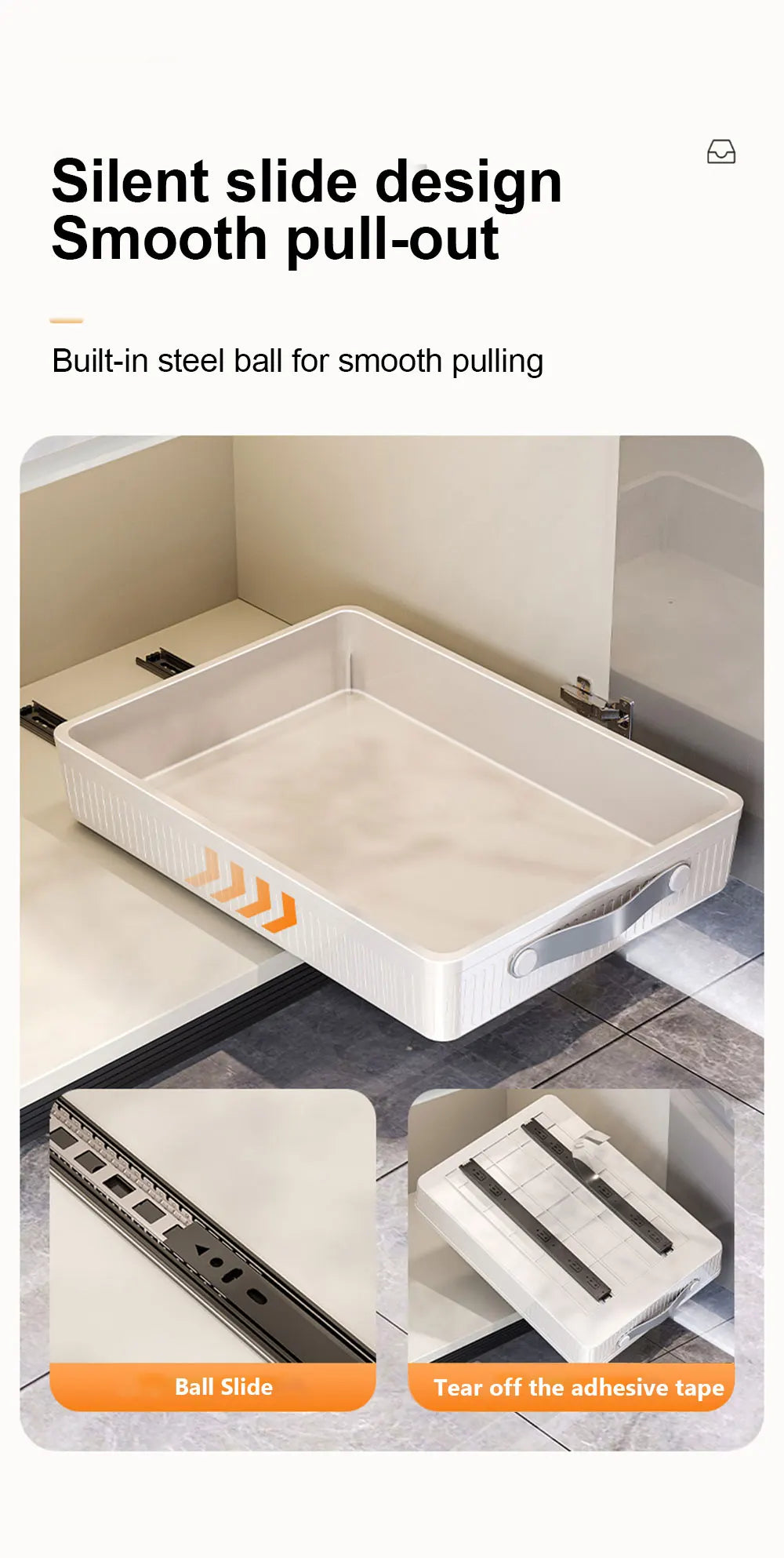 Pull-Out Cabinet Storage Tray - additional view 19
