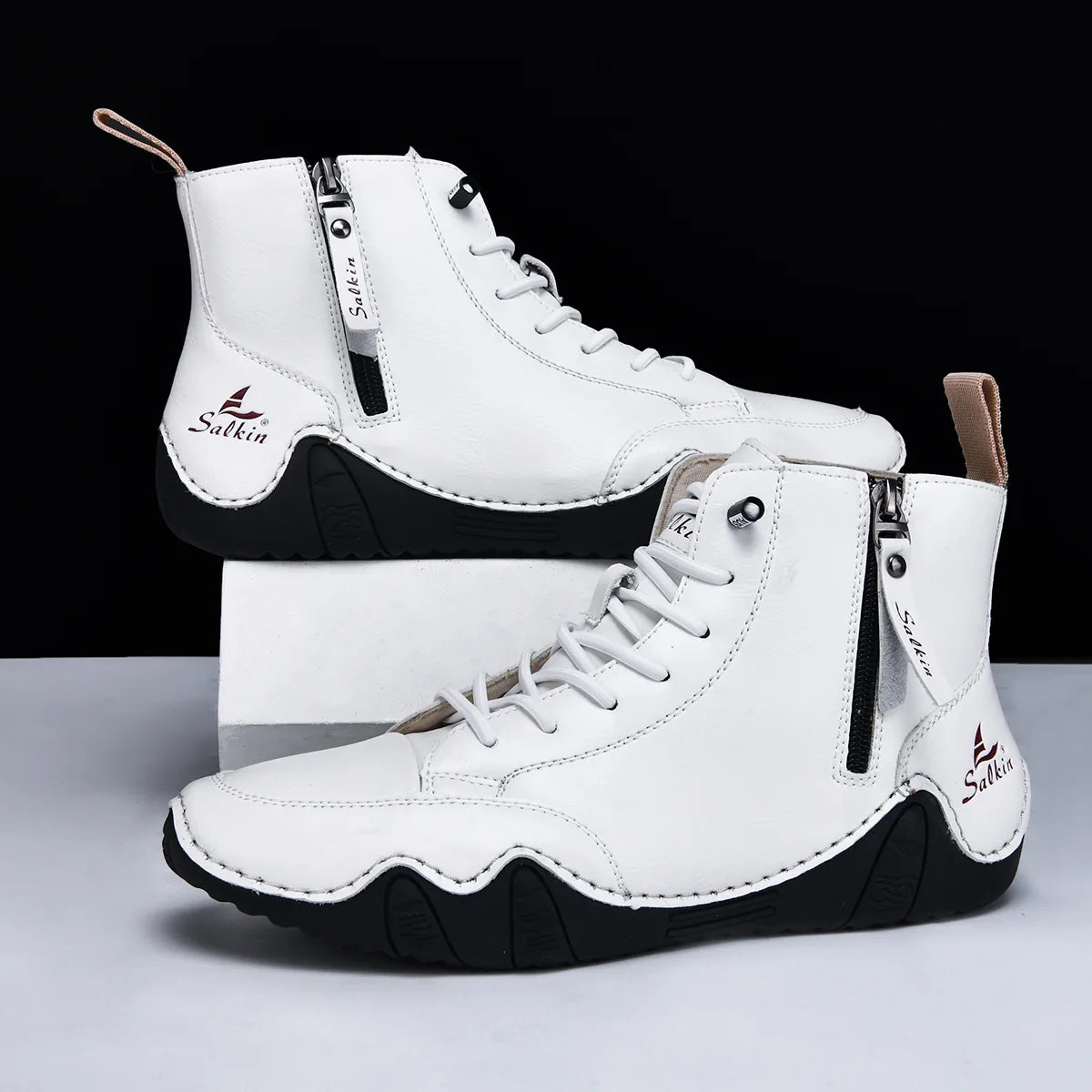 Men's Zip-Up Ankle Boots - additional view 23
