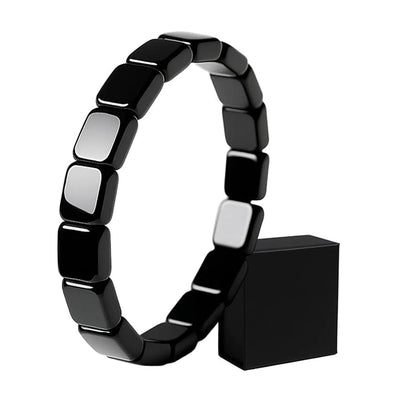 Natural Hematite Beaded Bracelet - additional view 9