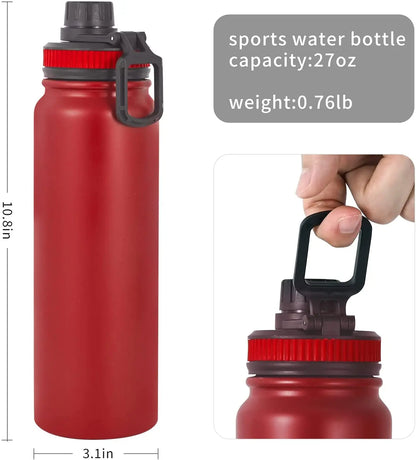 Stainless Steel Insulated Water Bottle - side view
