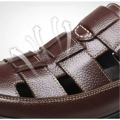 Men's Breathable Leather Shoes - additional view 13