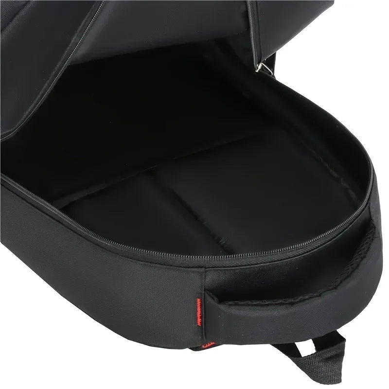Casual Water-Resistant Nylon Backpack - side view