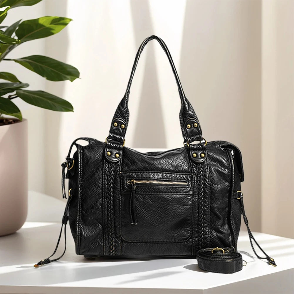 Retro PU Shoulder Bag for Women - additional view 10