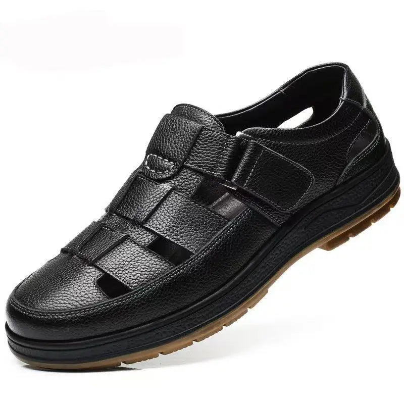Men's Breathable Leather Shoes - additional view 22