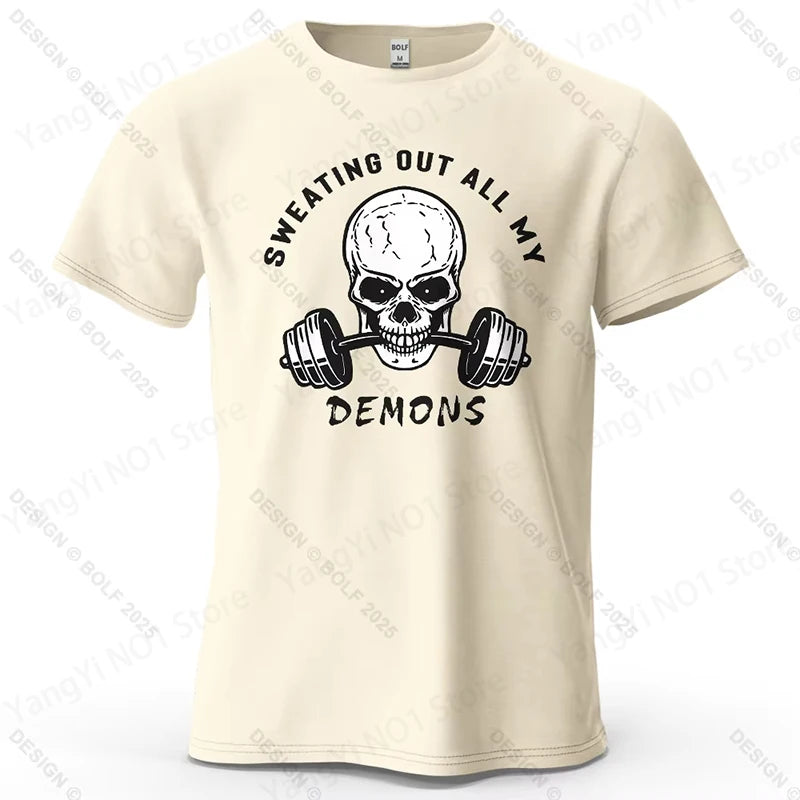 Skull Gym Graphic T-Shirt - what's included
