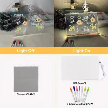LED Light Up Drawing Board for Kids - additional view 16