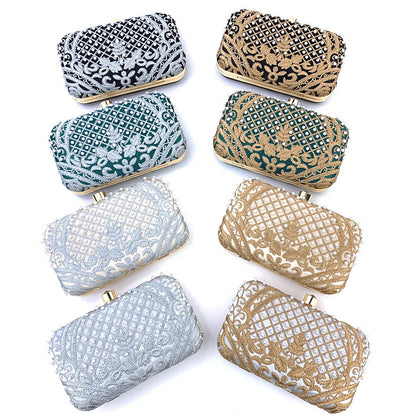 Embroidered Evening Clutch Bag - additional view 22