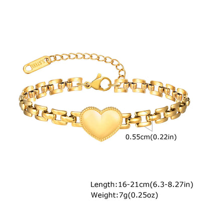 Gold Plated Chunky Chain Bracelet - additional view 17