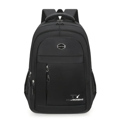 Casual Water-Resistant Nylon Backpack - main product view