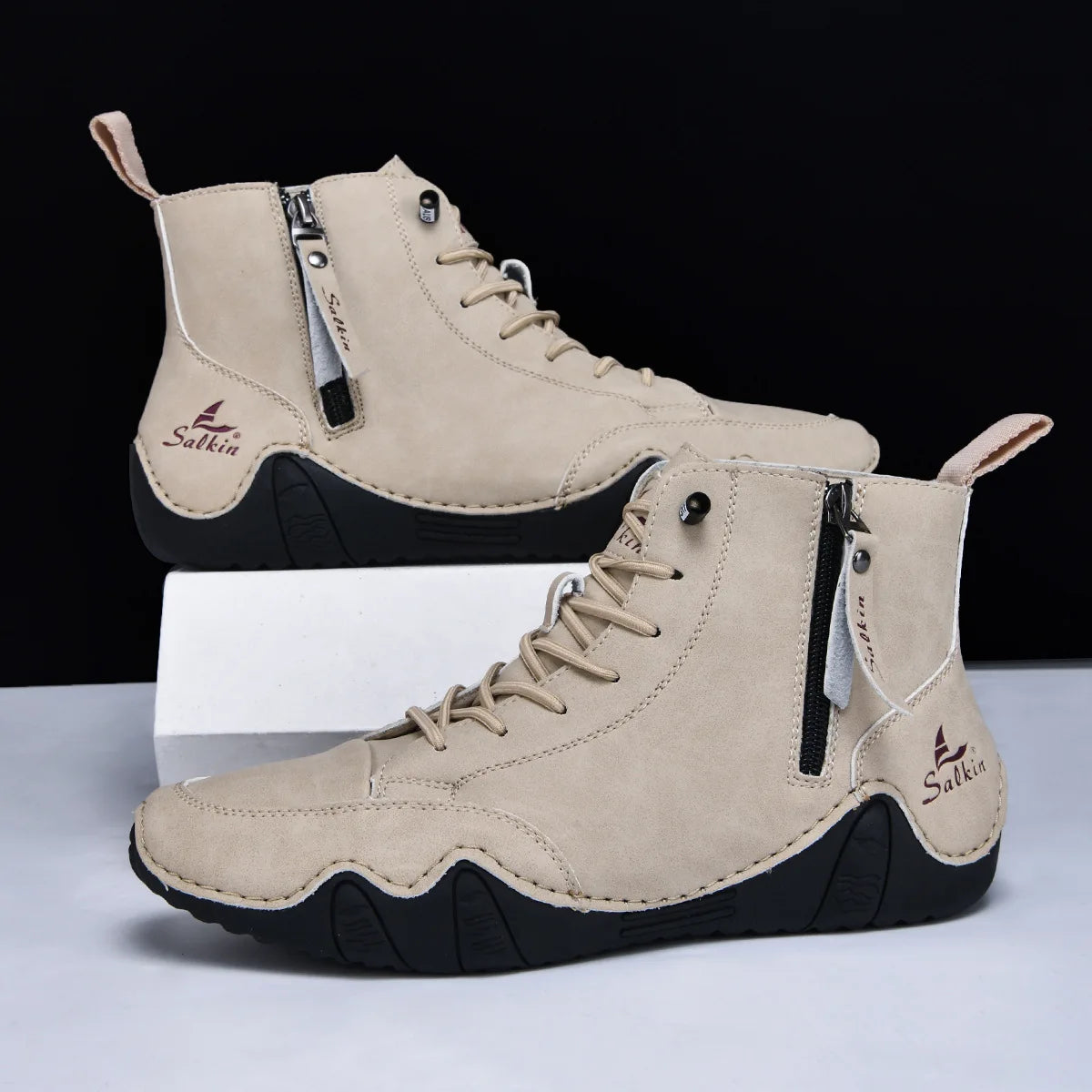 Men's Zip-Up Ankle Boots - additional view 29