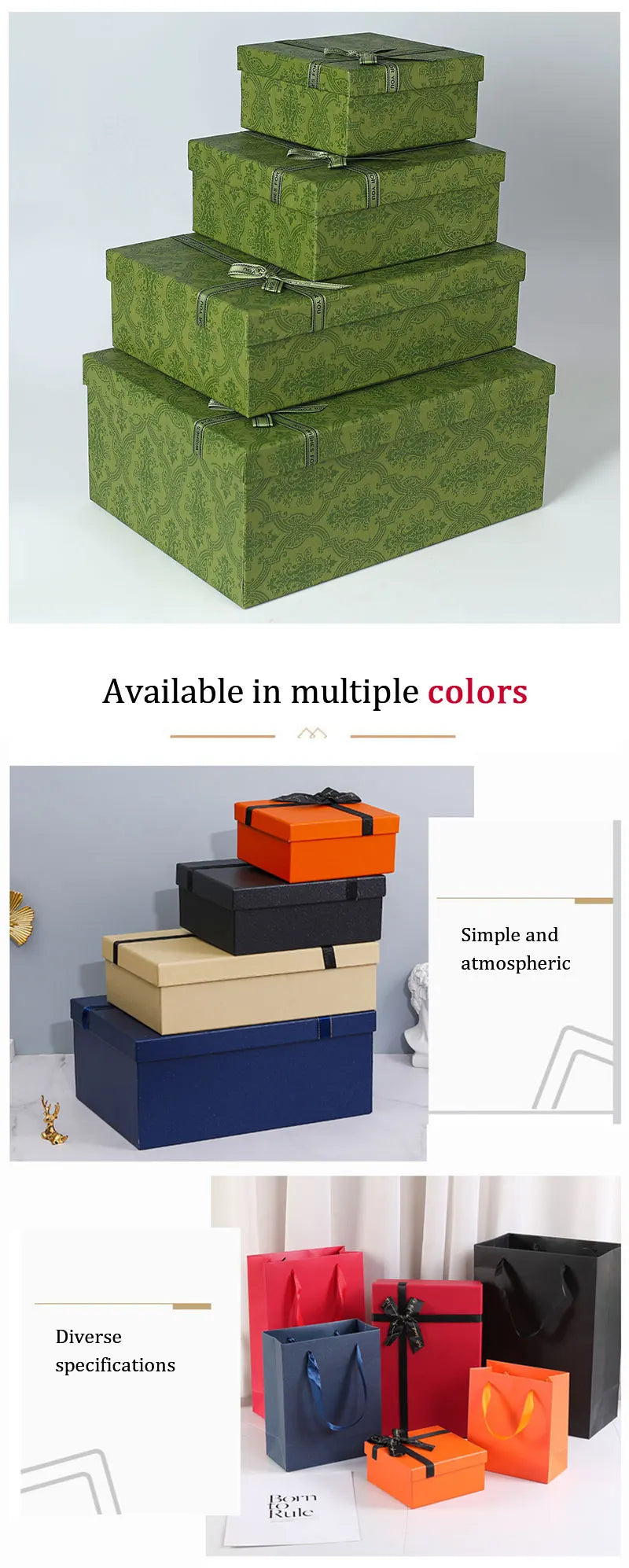 Rigid Paper Gift Box with Lid - additional view 11