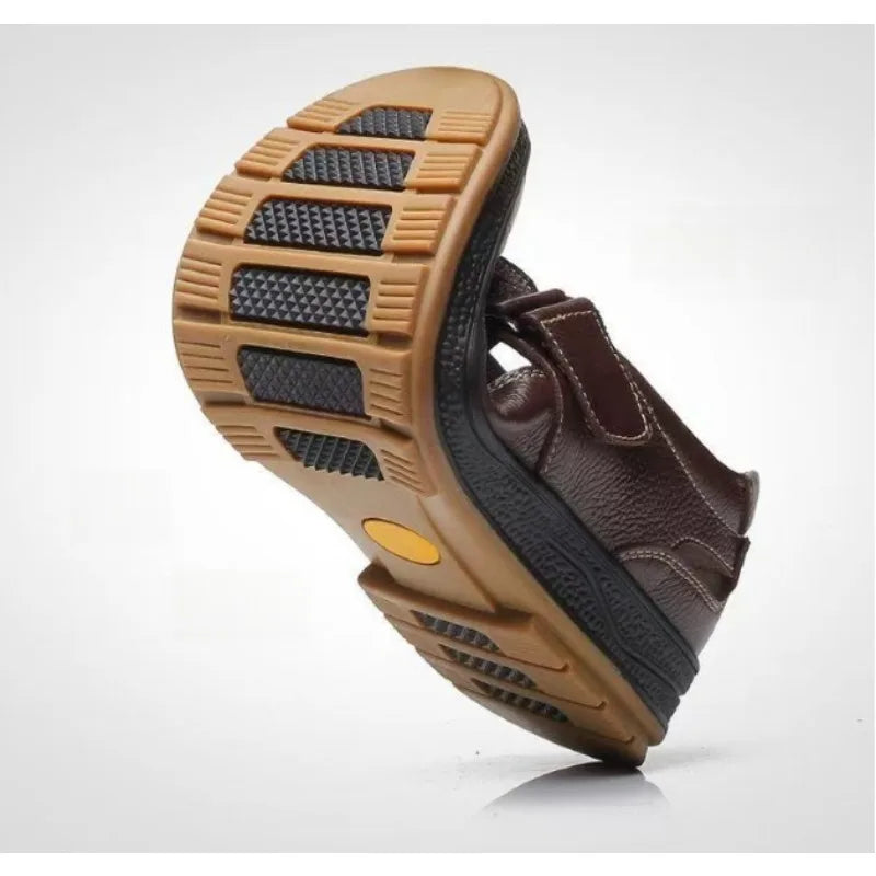 Men's Breathable Leather Shoes - additional view 16