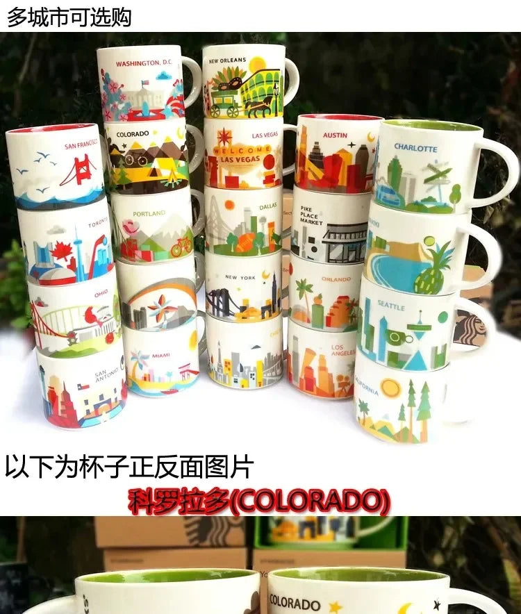 London City Ceramic Mug - what's included