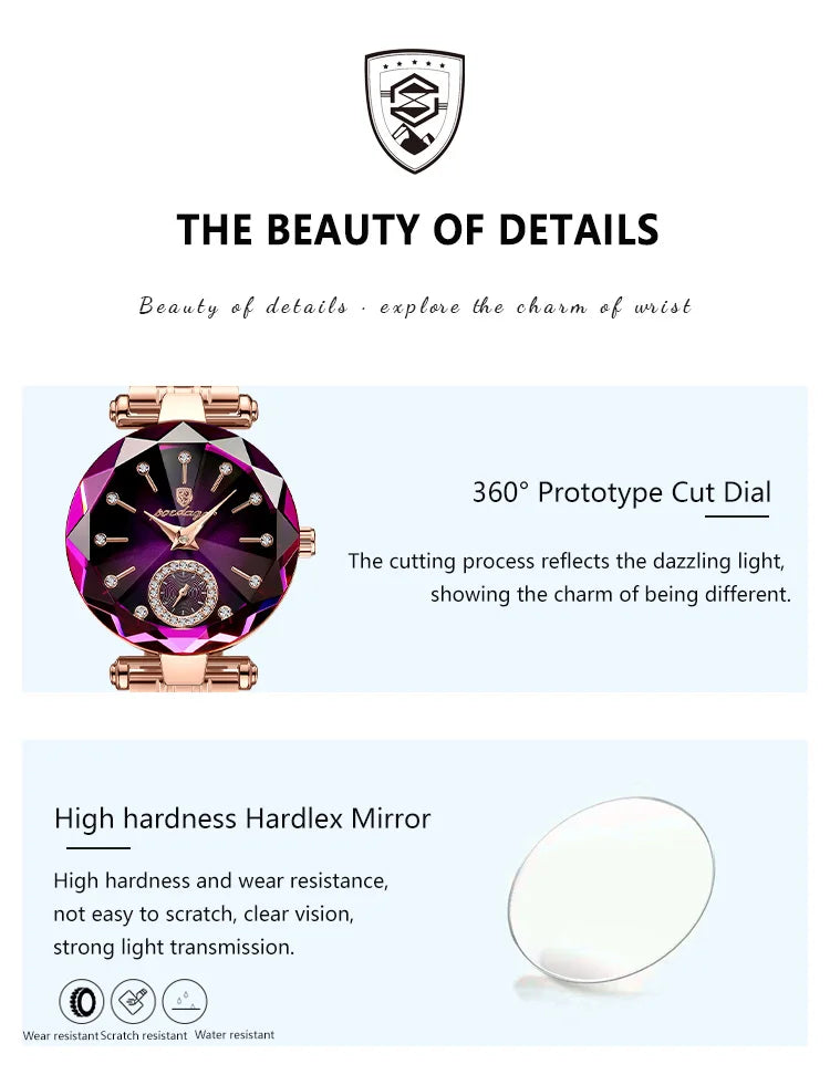POEDAGAR Women's Quartz Watch - additional view 13