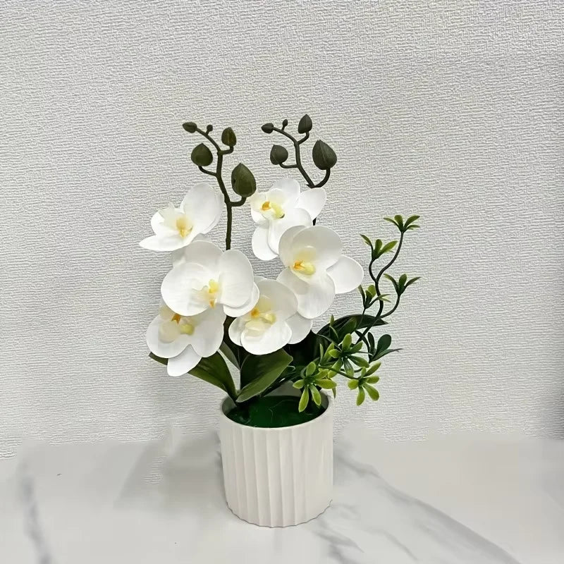 Artificial Butterfly Orchid Stem 38in - additional view 31