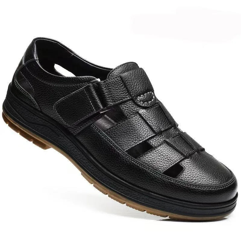 Men's Breathable Leather Shoes - size and specification details