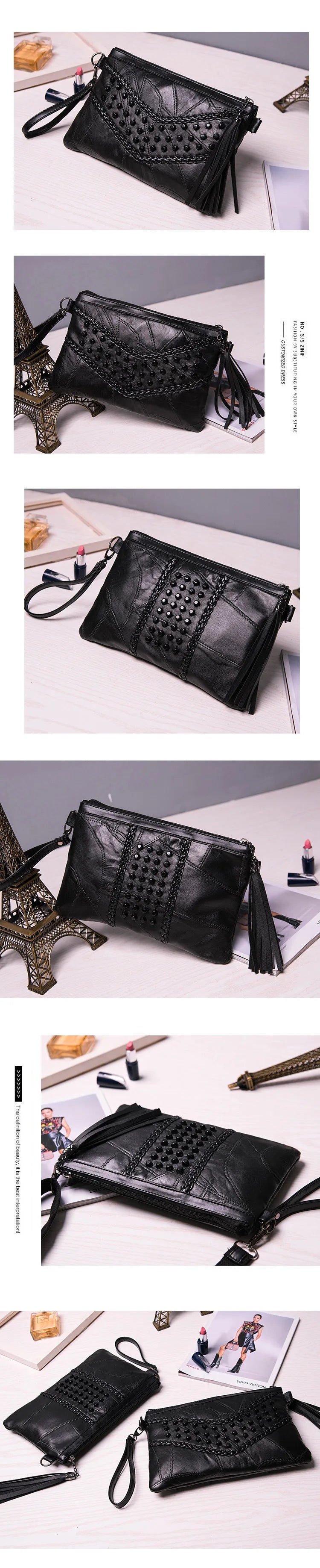 Tassel Crossbody Bag - size and specification details