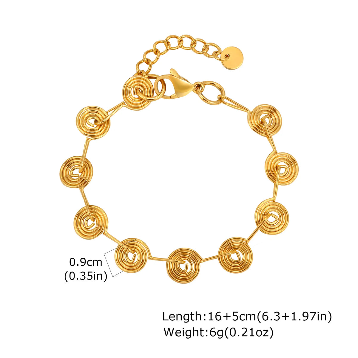 Gold Plated Chunky Chain Bracelet - additional view 30