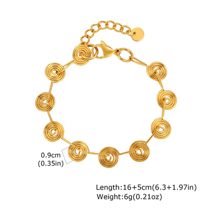 Gold Plated Chunky Chain Bracelet - additional view 30