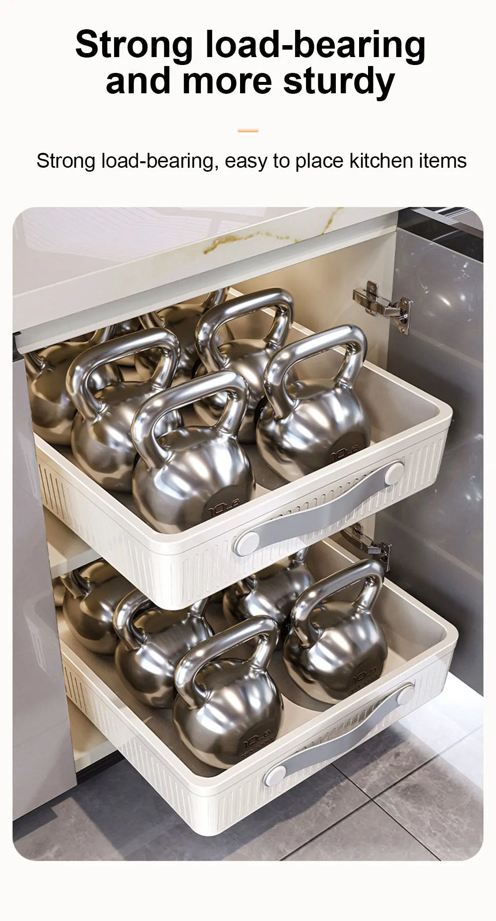 Pull-Out Cabinet Storage Tray - additional view 16