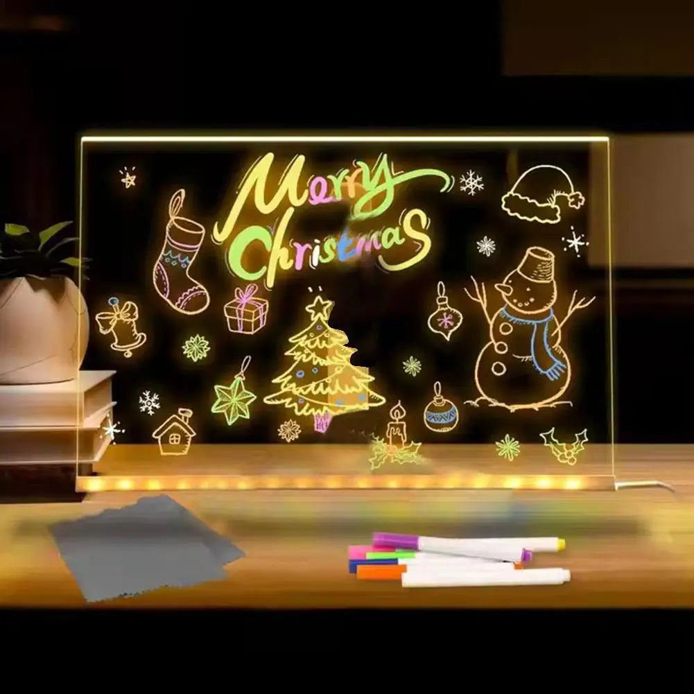 LED Light Up Drawing Board for Kids - product features