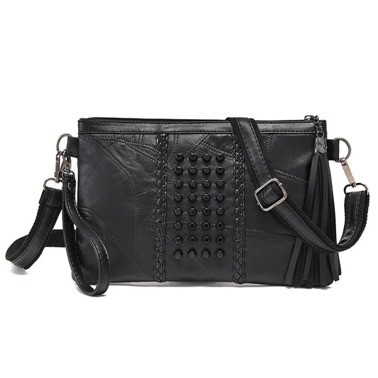 Tassel Crossbody Bag - side view