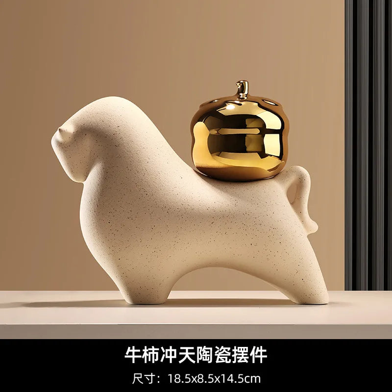White Porcelain Animal Figurine - additional view 32