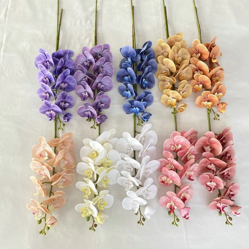 Artificial Butterfly Orchid Stem 38in - product features