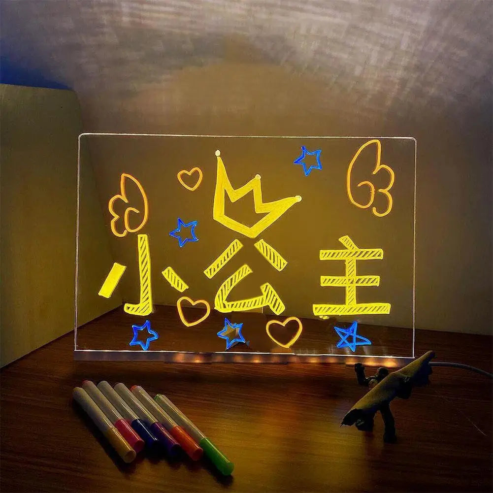 LED Light Up Drawing Board for Kids - size and specification details