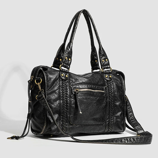 Retro PU Shoulder Bag for Women - main product view