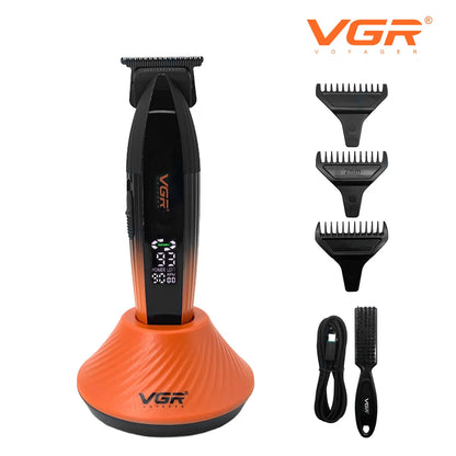 VGR Professional Hair Clipper & Trimmer - back view
