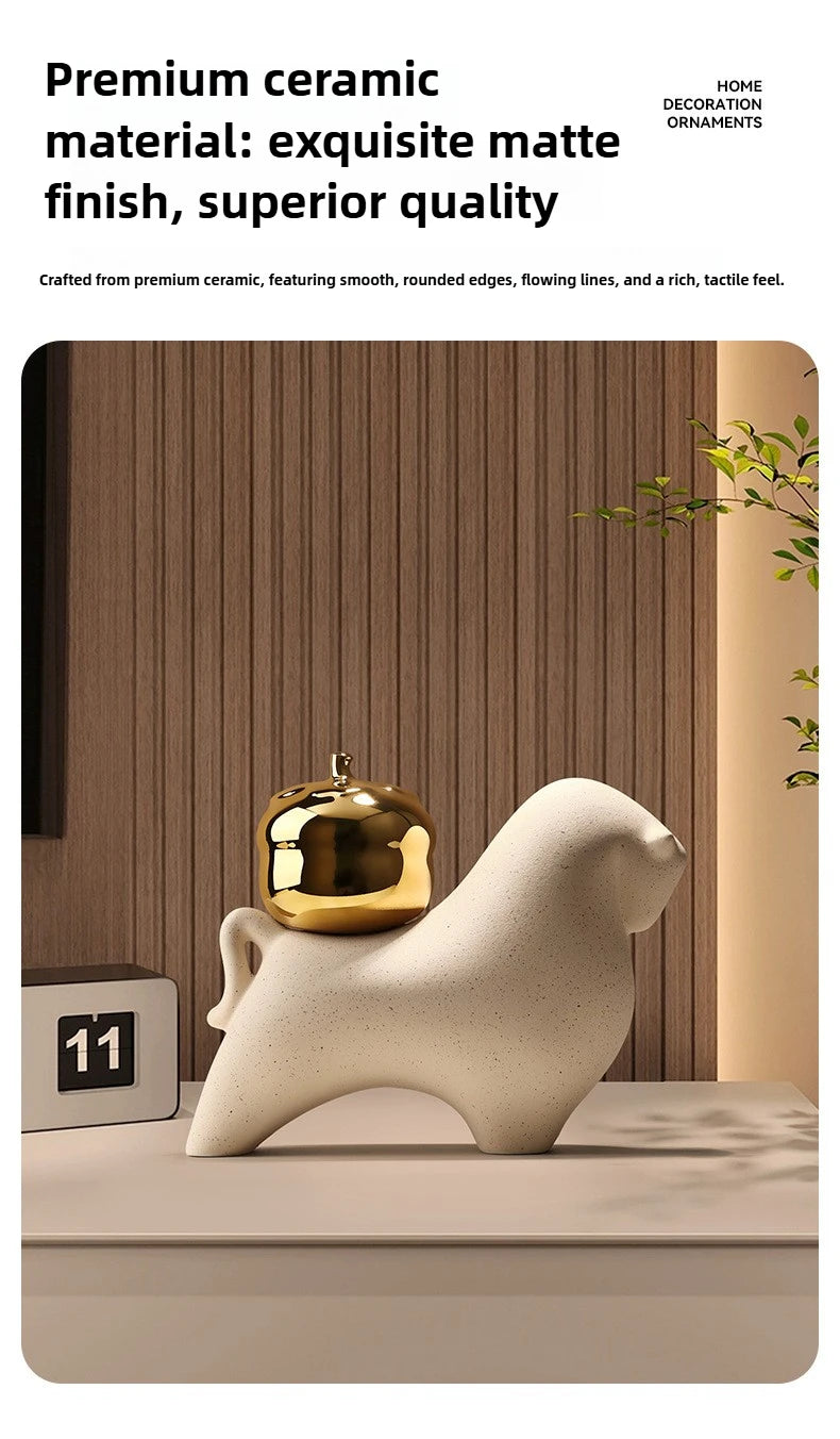 White Porcelain Animal Figurine - additional view 17