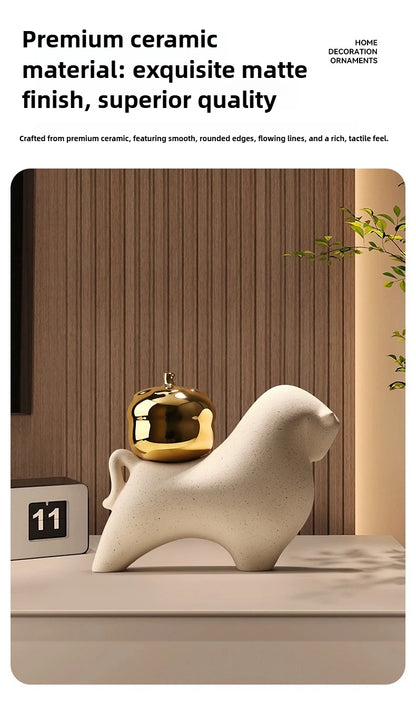 White Porcelain Animal Figurine - additional view 17