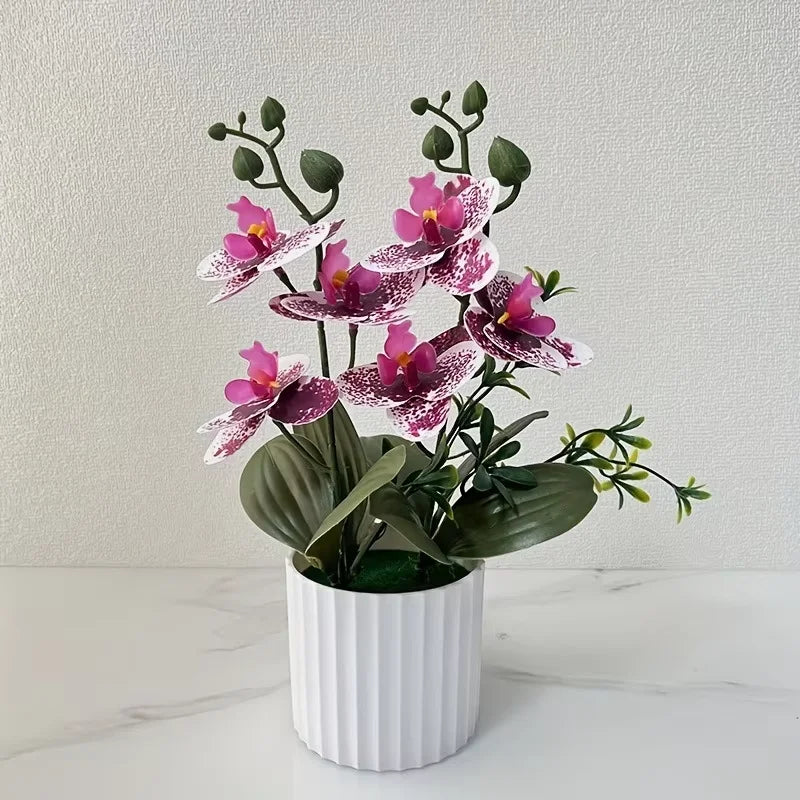 Artificial Butterfly Orchid Stem 38in - additional view 36