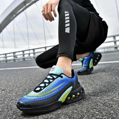 Air Cushion Chunky Trainers - in use