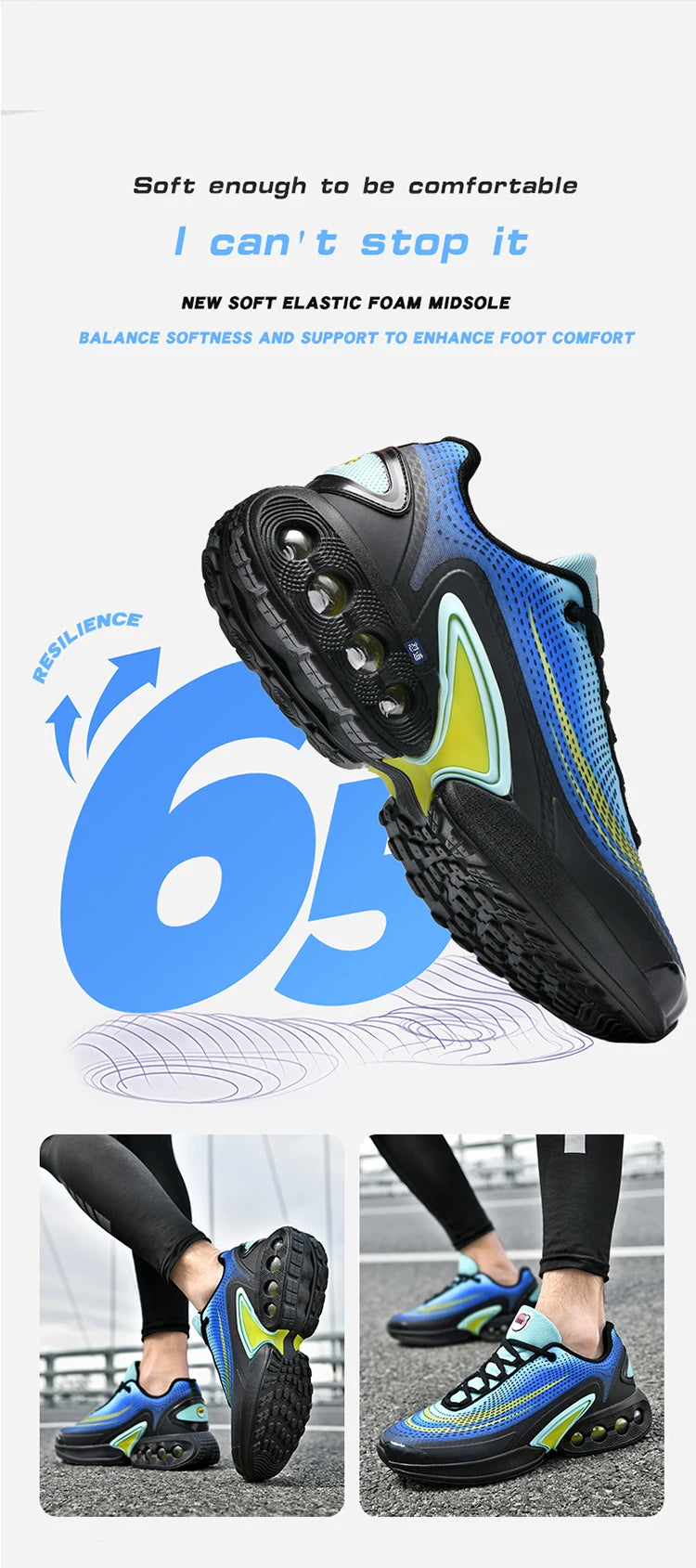 Air Cushion Chunky Trainers - additional view 16