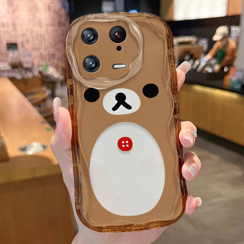 Rilakkuma silicone phone case, design 4