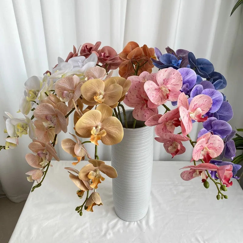 Artificial Butterfly Orchid Stem 38in - additional view 9