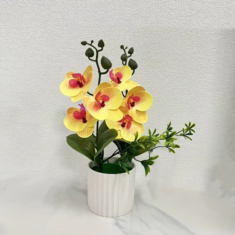 Artificial Butterfly Orchid Stem 38in - additional view 28