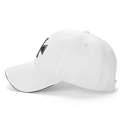 Iron Cross adjustable baseball cap, side view
