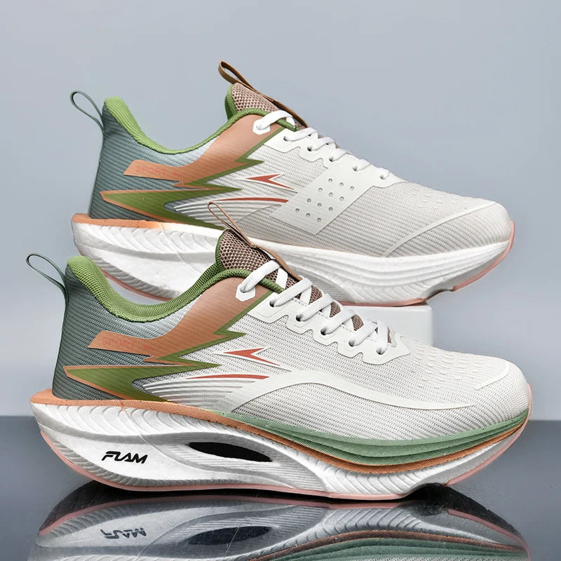 Air Cushion Running Trainers - back view