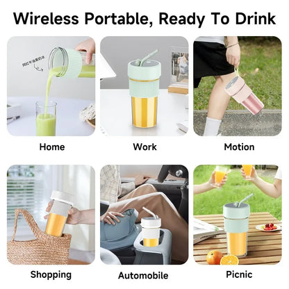 Portable Rechargeable Blender Bottle - product features