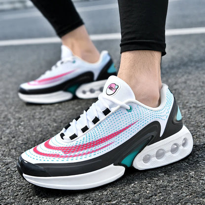 Air Cushion Chunky Trainers - close-up of details