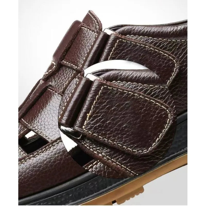Men's Breathable Leather Shoes - additional view 14