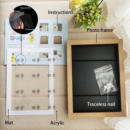 Magnetic A4 Art Frame - in use